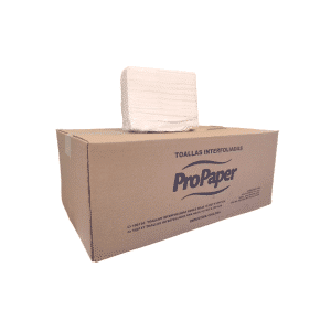 Toalla Interfoliada Doble Hoja 16 paquetes x 200 hojas