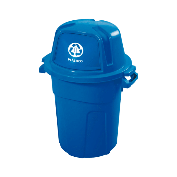 Basurero Azul 100 lts. Reciclaje